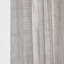 Rideau en lin 2 pièces 300 g / m² avec 7 plis par pièce, gris