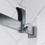  Alumni 56 - Porte de douche coulissante sans cadre 60 x 76 po en verre trempé transparent 3/8 po-95067198