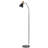 Zurcher 61'' Black/Brass Gold Arched Floor Lamp