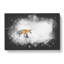 A Red Fox Alone In The Winter - Wrapped Canvas Painting-56647556