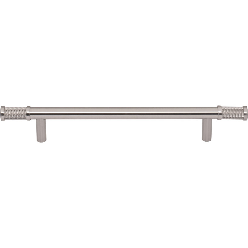 Burnham Bar Pull, 6 5/16" Center To Center, Brushed Satin Nickel