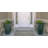 Kivett Modern Ivory and Black Indoor Outdoor Machine Washable Area Rug-1609300580