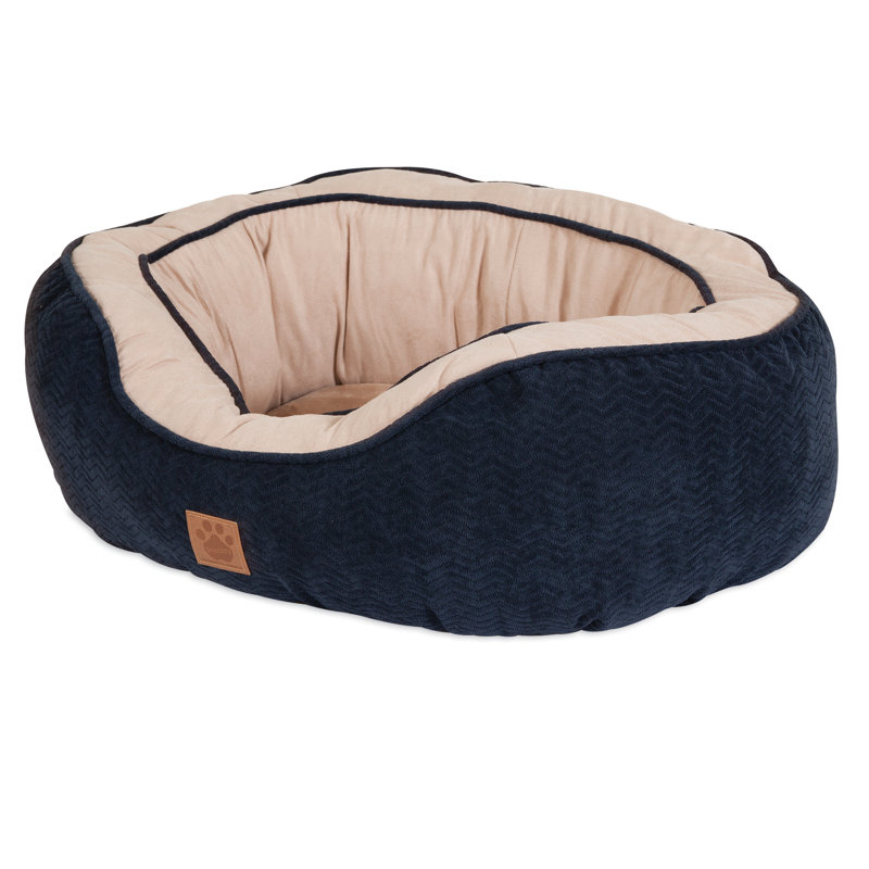 Coussin daydreamer à soufflet à chevrons Hosler, Petit (l 26 po x P 22 po x H 10 po)