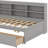 Bed With Side Bookcase And Drawers-144395723-144395726