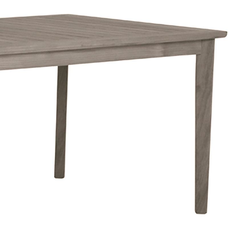 Woodlawn Teak Dining Table, 40" W x 110" L x 31" H, Oyster Teak