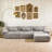 3+1 Seater Chenille Sofa-696666273