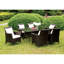 Chaise de patio avec coussin Derby-19197095