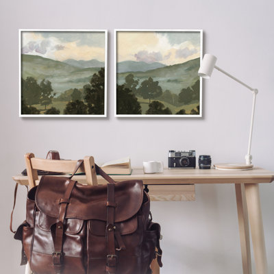 A2-597-Giclee " Rural Hills " by Victoria Barnes 2 - Pieces