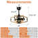 20" Farmhouse Caged Ceiling Fan With Light Kit Reversible Wooden Ceiling Fan With Lights And Remote Control