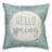 Hello Floral Reversible Throw Pillow-108184852