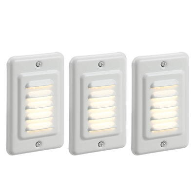 Metal Integrated LED Hardwired Deck Light Wall Mount Waterproof for Fence Step