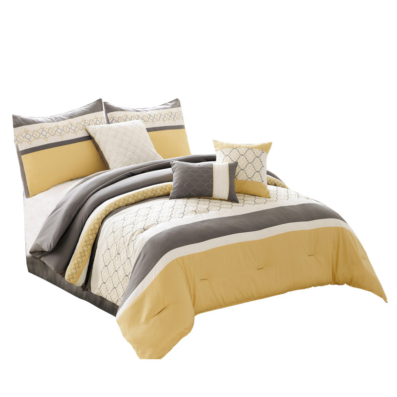 Comforter Set, King Comforter + 6 Additional Pieces
