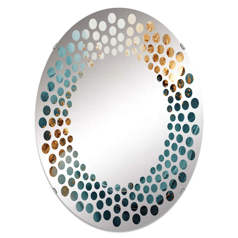 Brygida Oval Mirror, 20" W x 30" H