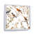 Cadre flottant blanc
