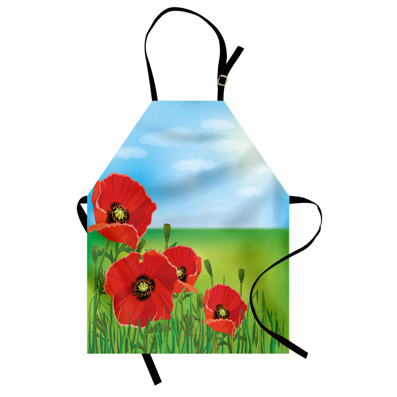 No Pattern Bib Apron
