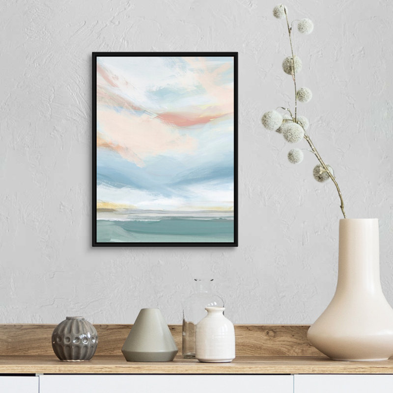 «Sweetness I» par Isabelle Z - reproduction d'art, Toile avec cadre noir, H 18 po x l 14 po x P 1,75 po