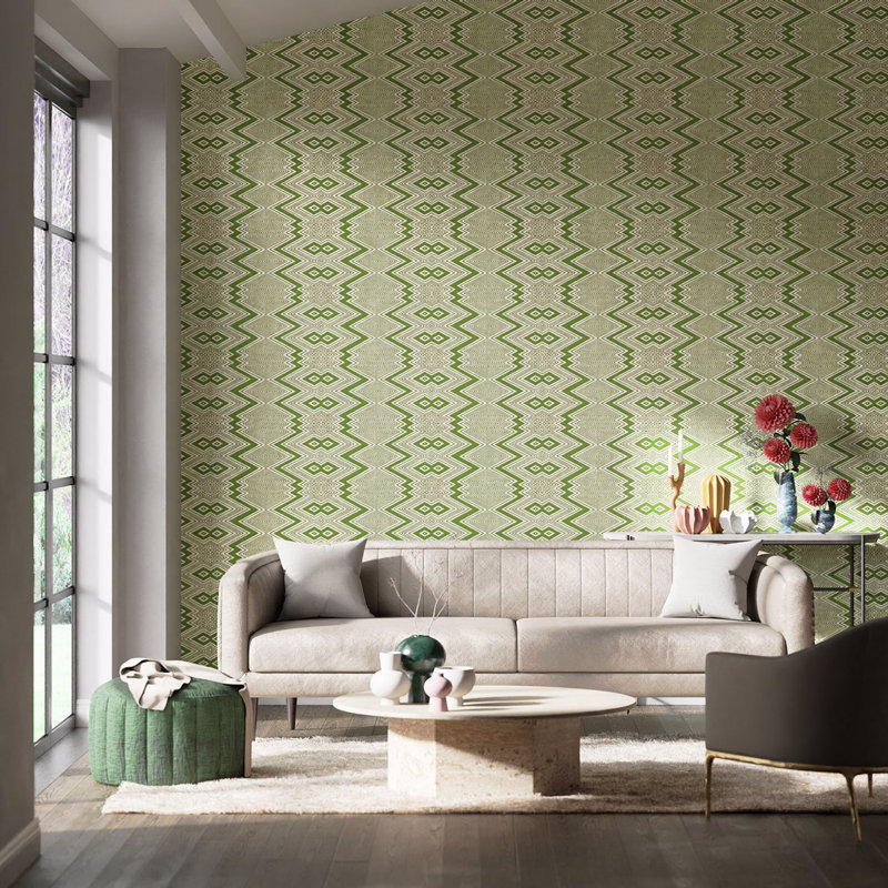 Ankara 10.05m x 52cm Wallpaper Roll, Meadow/Awakening