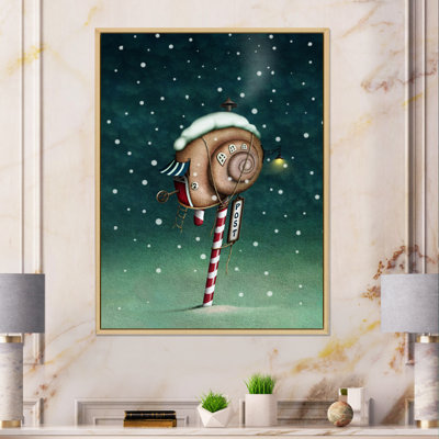 " Christmas Snail Mail Box "