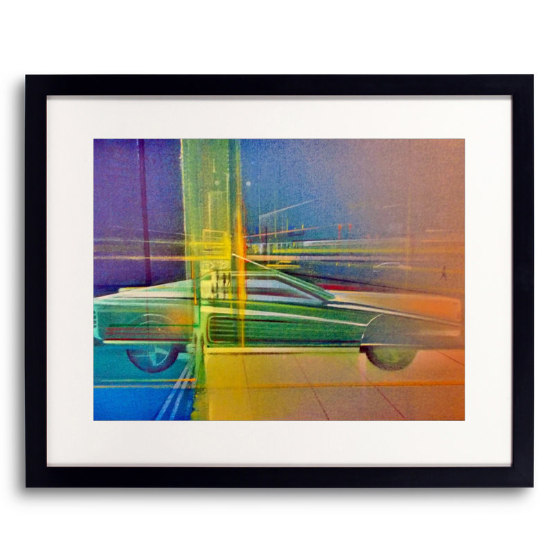 Nightscape Refflection. The Showroom Print by Gerard Tunney