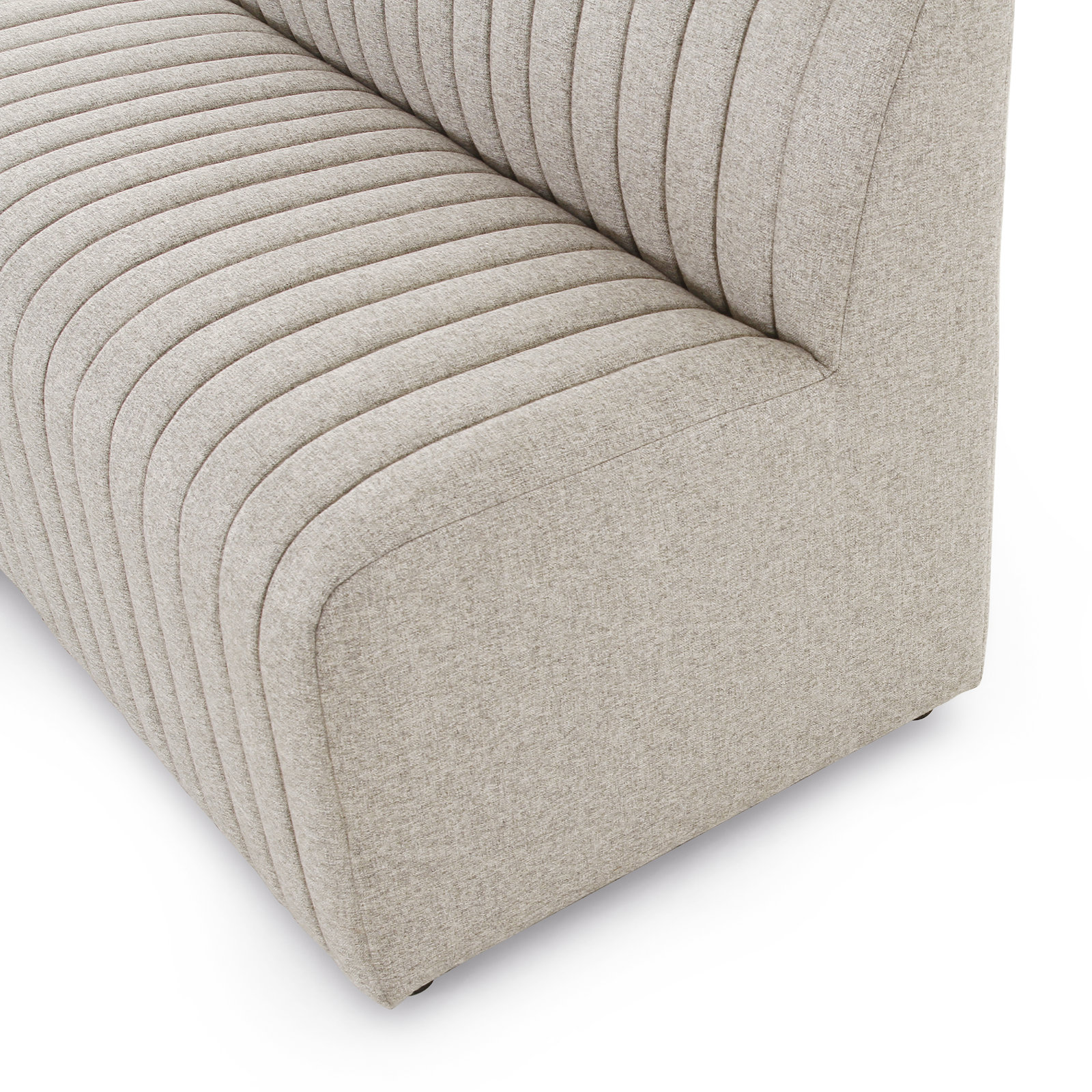 Brandt Bench, 31.5" H x 72" W x 28" D, Orly Natural Polyester