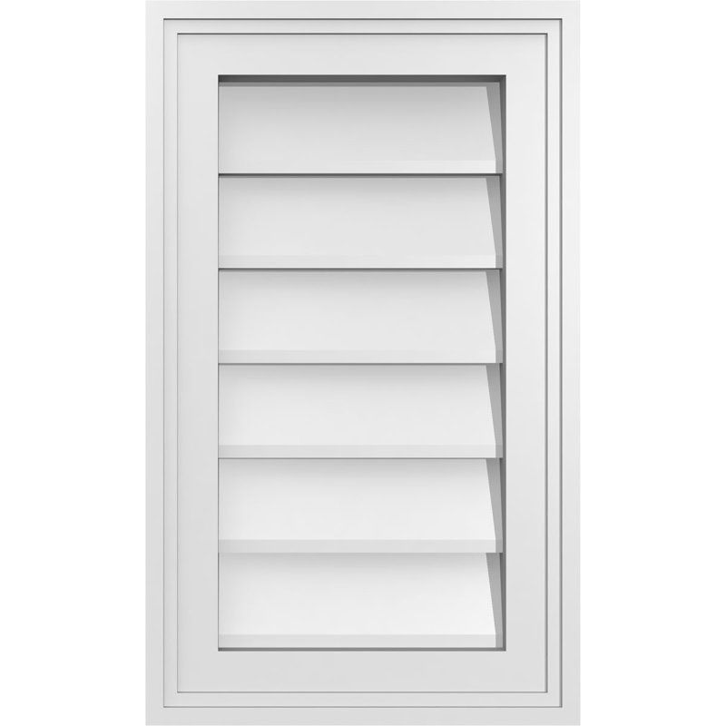 Cadre en brique, brun clair apprêté, H 20 po x l 12 po x P 1,5 po