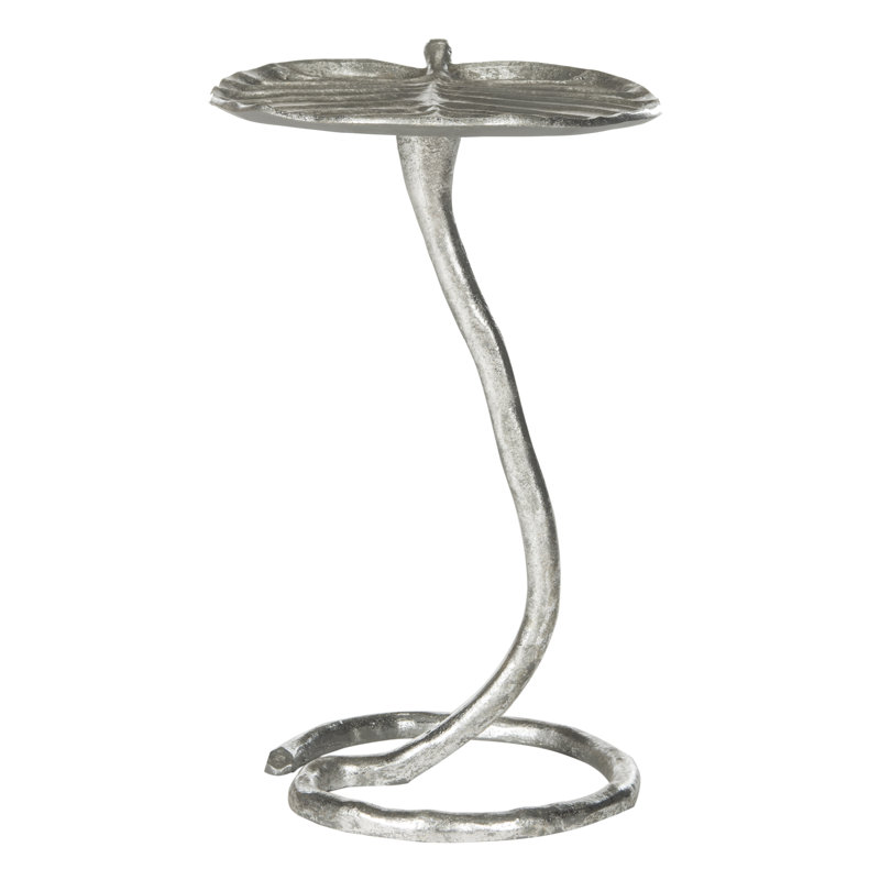 Omar Frame End Table, Silver