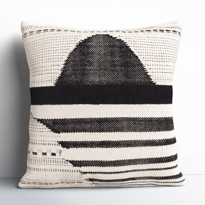 Striped Cotton Pillow Cover