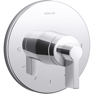 Components Thermostatic Valve Trim with Lever Handle