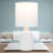 Elcie White Table Lamp-1036050720