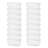Sterilite 5.25X9.5X13 Inch Open Storage Bin W/ Carry Handles, Clear (16 Pack)