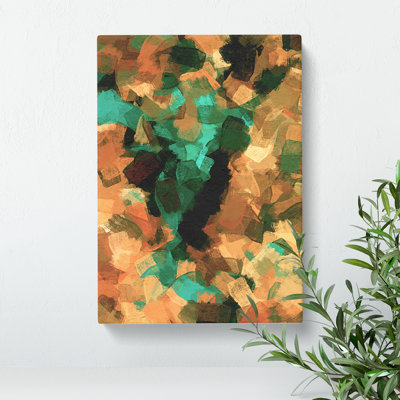 XC1022-1724X Crash In The Night Abstract - Wrapped Canvas Print