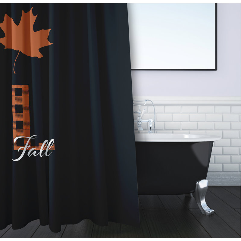 Rideau de douche Jadan, Noir