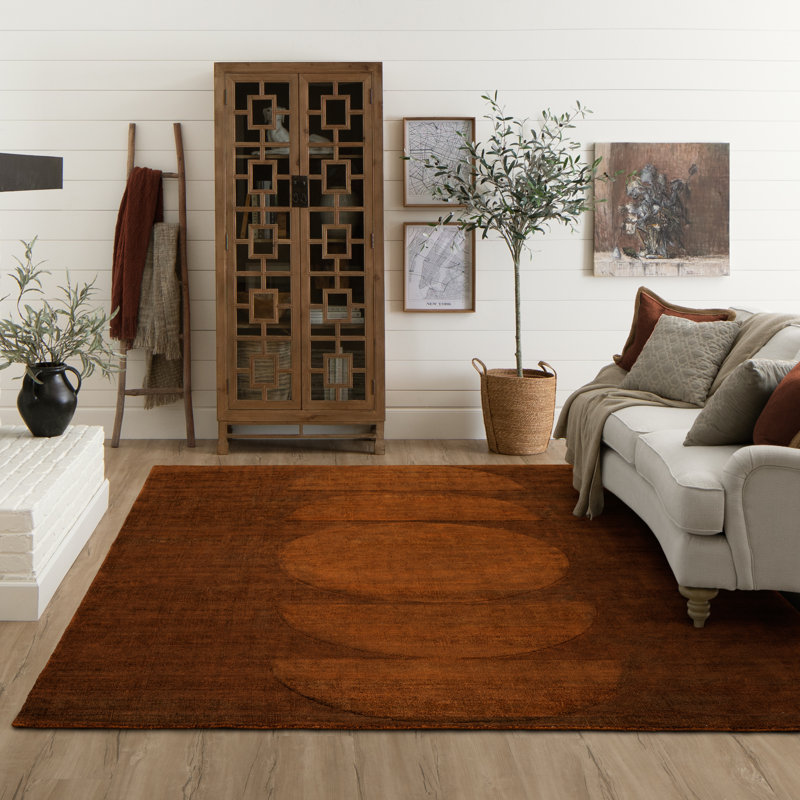 Luna Sienna Area Rug, Rectangle 8' x 10'