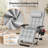 Zero Gravity Chair With Cushion, Adjustable Reclining Patio Lounge Chair With Aluminum Alloy Lock System, Foldable Outdoor Recliner With Cup Holder Tray, Portable Lawn Chair For Patio, Camping & Poolside-291404207