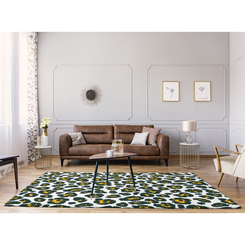 Animal Print Indoor Rug, Rectangle 4' x 6'