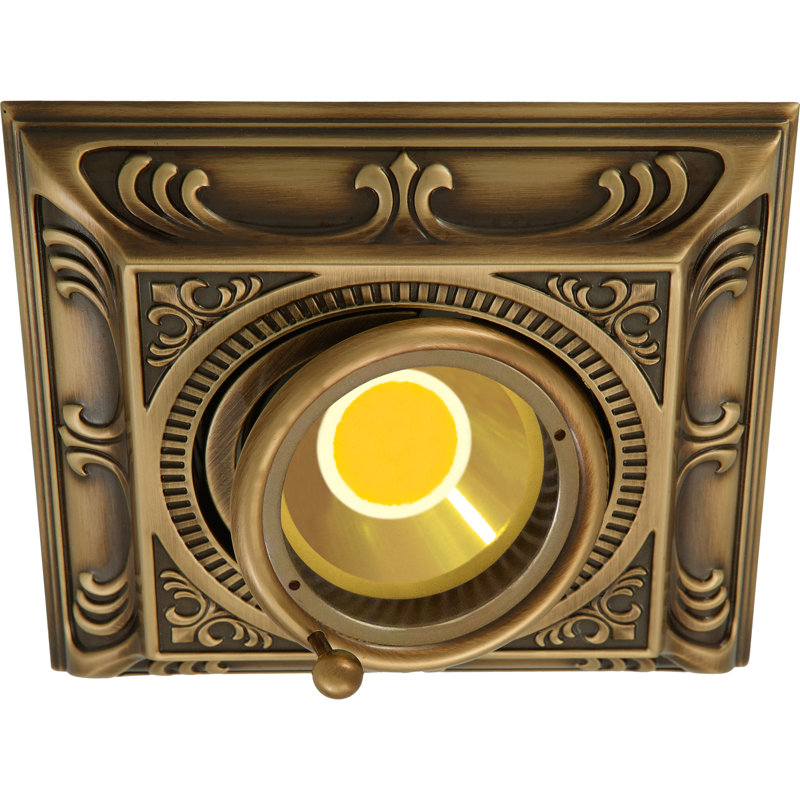 Fredette 9.5cm Adjustable Recessed Trim, Copper