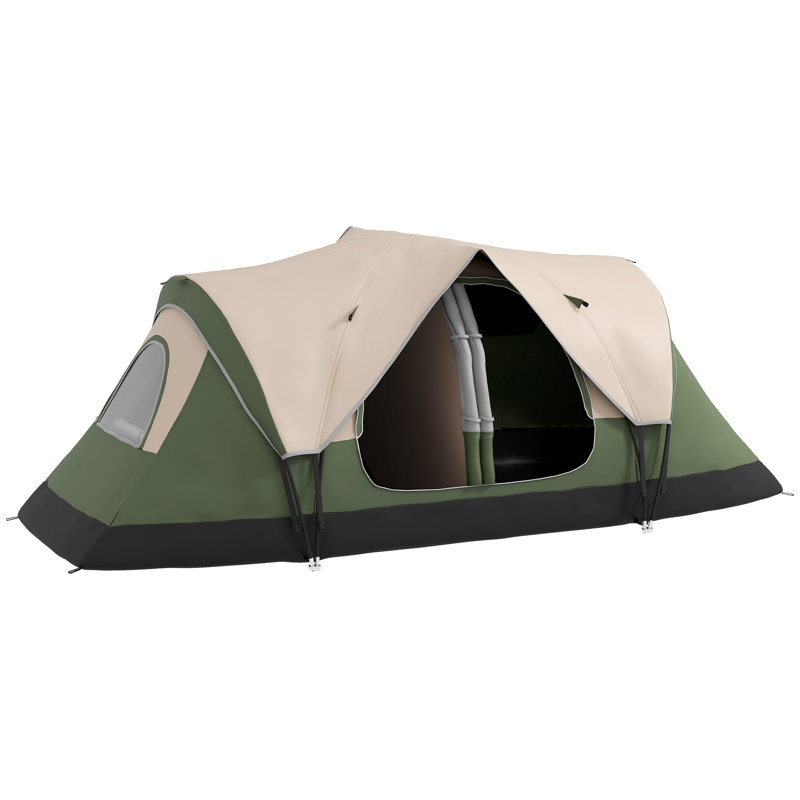 8 Person Tent, Green
