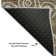 Premium Machine Washable Prisco Brown Rug