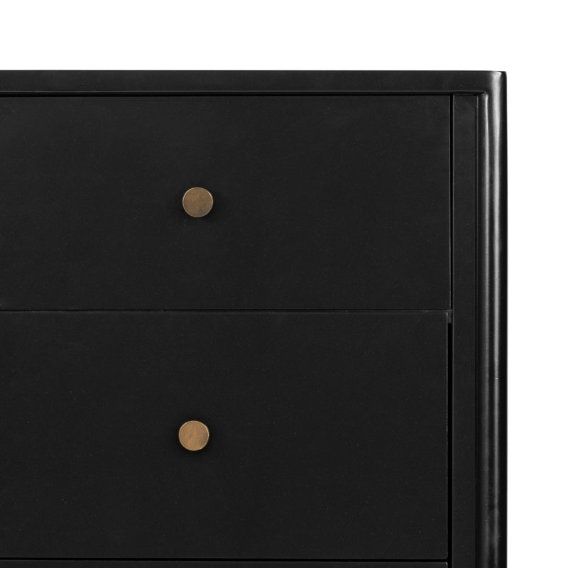 Soto 5 Drawer Dresser-Black