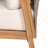 28" Outdoor Lounge Chair with Woven Backrest-189134076