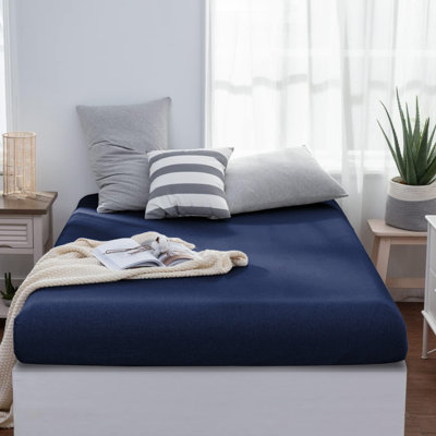 Jersey Knit Fitted Sheet