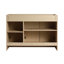 Meuble-lavabo autoportant 48 po (46-7 / 8 po) et 3 portes d'armoire à fermeture en douceur, contreplaqué, chêne Dune (KD-PACKING)