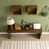 Brun rustique antique