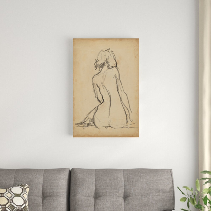 Lignes de figurine I, H 30 po x l 20 po