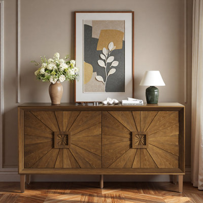Charmante armoire de rangement rustique de style campagnard au design innovant et polyvalente