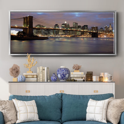 «Night View», reproduction sur toile flottante