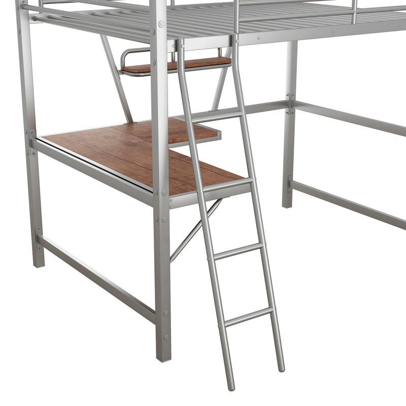 Lit mezzanine Tooborac, Argent, Double