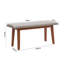 Ashly Linen Dining Bench-215802051