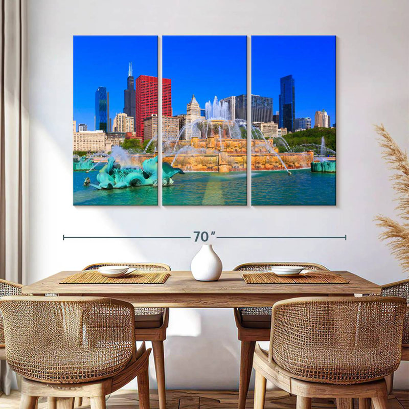 Rorry Buckingham Fountain, 42" H x 65" W