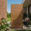 183cm H x 120cm Freestanding Steel Privacy Screen Fence Panels Metal Trellis Outdoor Divider for Patio, Balcony, Backyard, Pool, Indoor Room-897369915-897369904